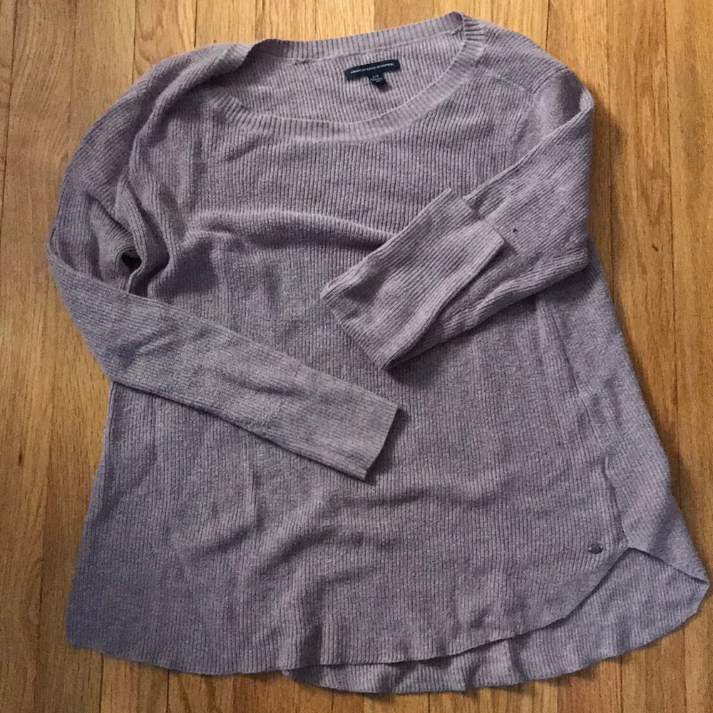 Purple sweater